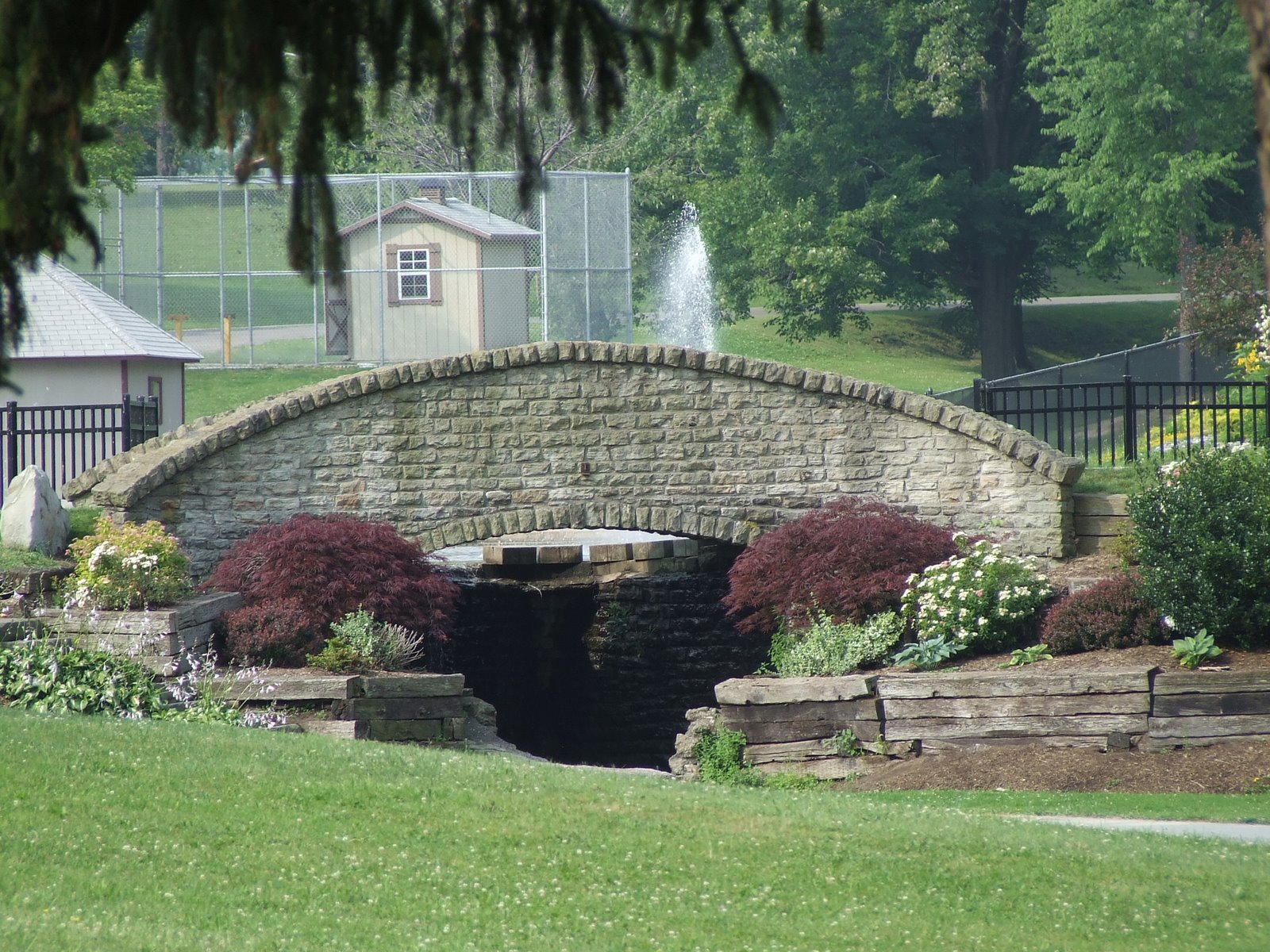 Lake Shore Park Stone bridge